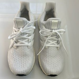 Adidas Ultraboost DNA 4.0 (I think) women’s size 9 white tennis shoe sneaker